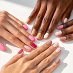What Skin Tone Goes With Pink Nail Polish
