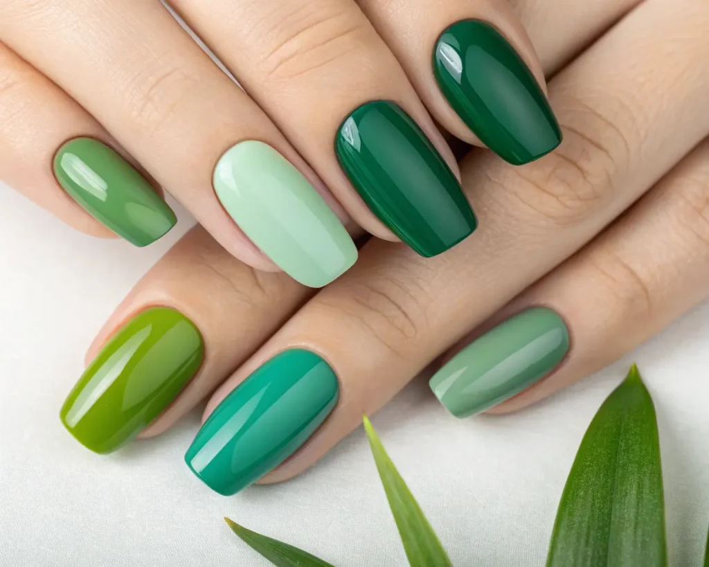 Green Nail Polish