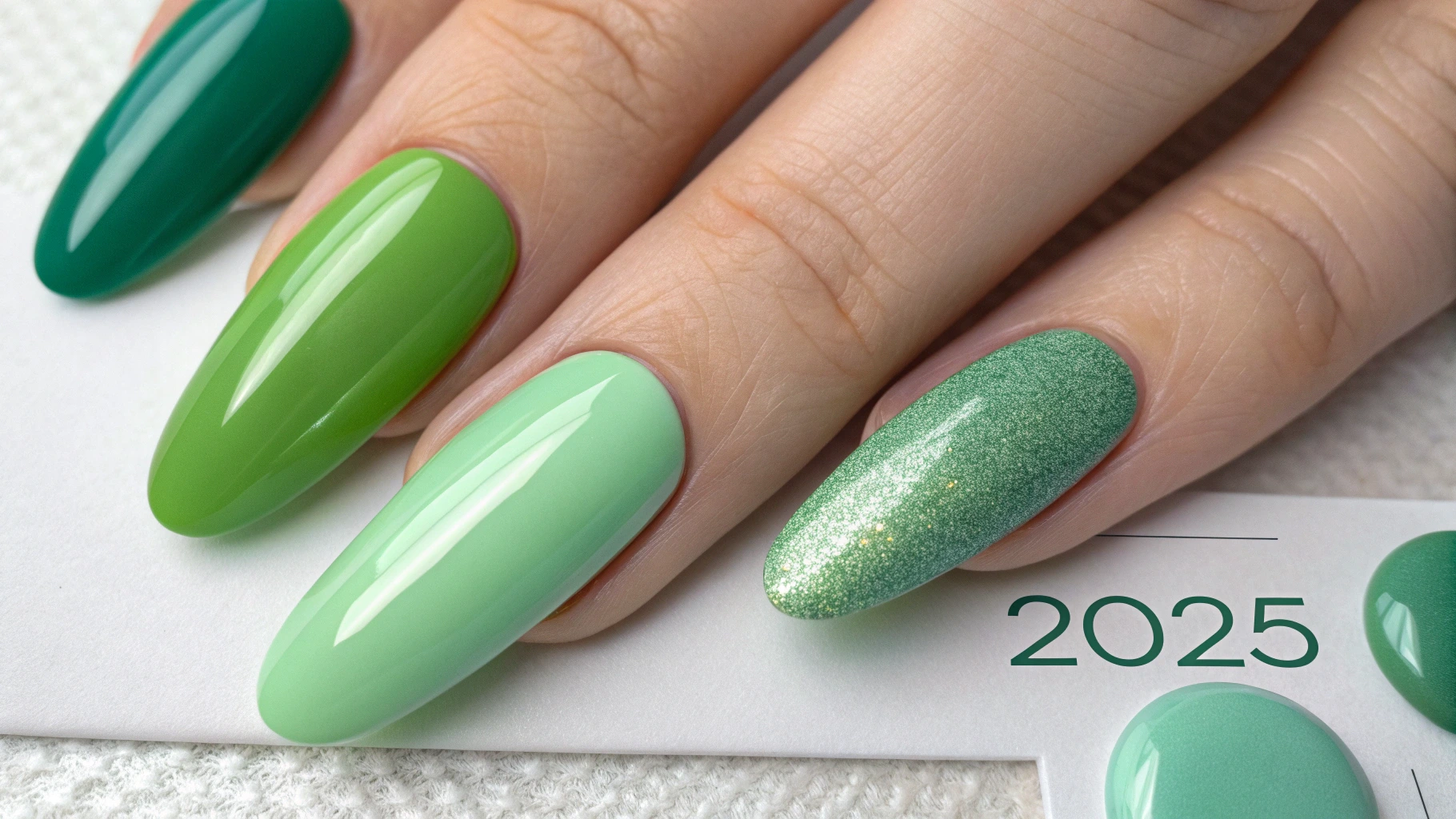 Green Nail Polish 2025