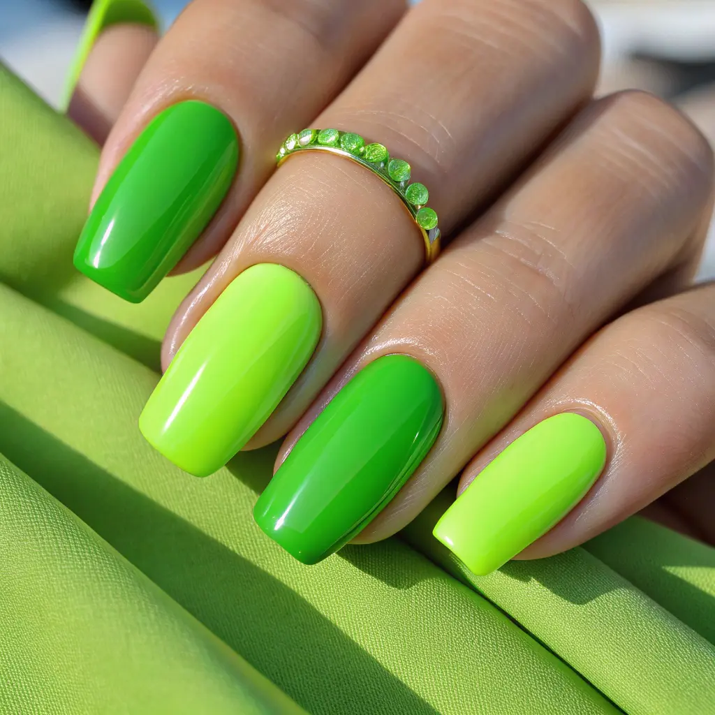 Vibrant & Bold Greens