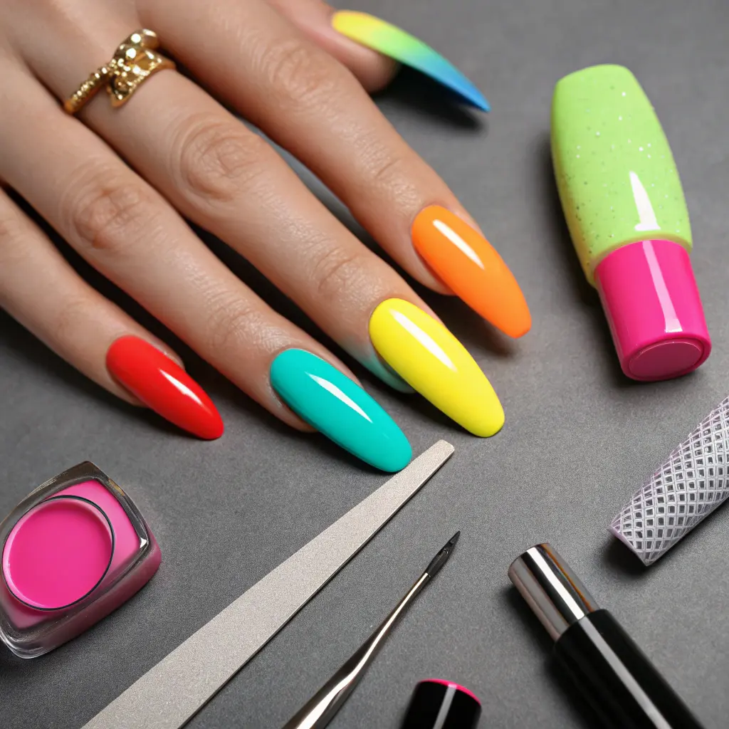 What Are Acrylic Press-On Nails